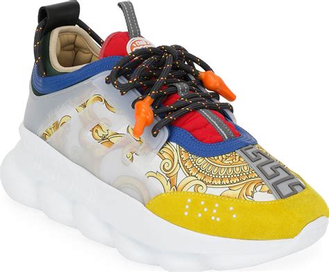 discounted versace chain reaction tribute tennis shoes|Versace Chain Reaction Sneakers on SALE .